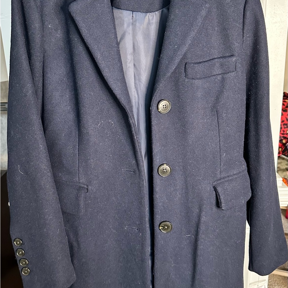Michael Kors Navy Blue Coat